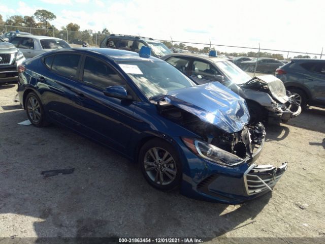 HYUNDAI ELANTRA 2018 5npd84lf7jh389693