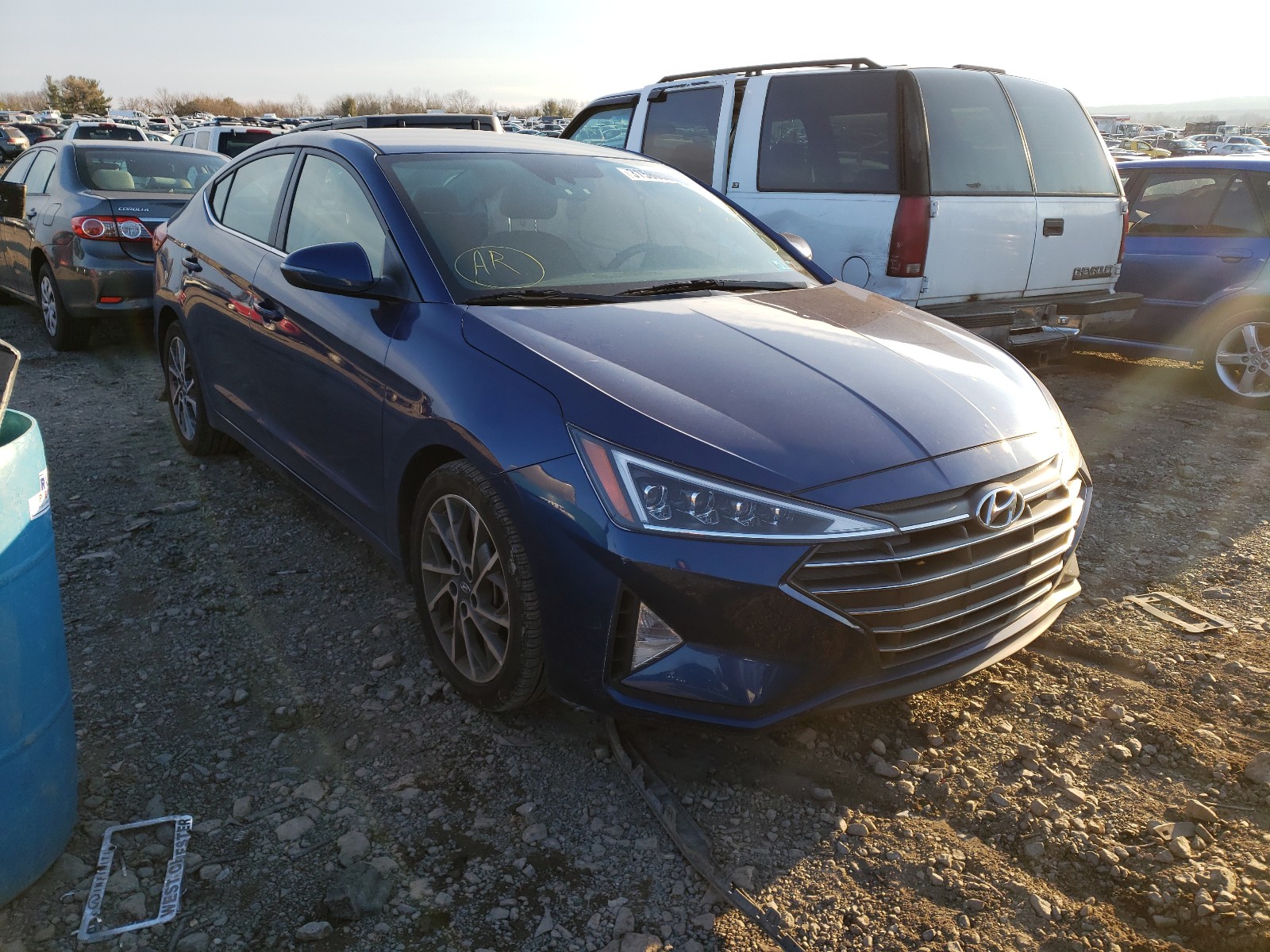 HYUNDAI ELANTRA SE 2020 5npd84lf7lh541653