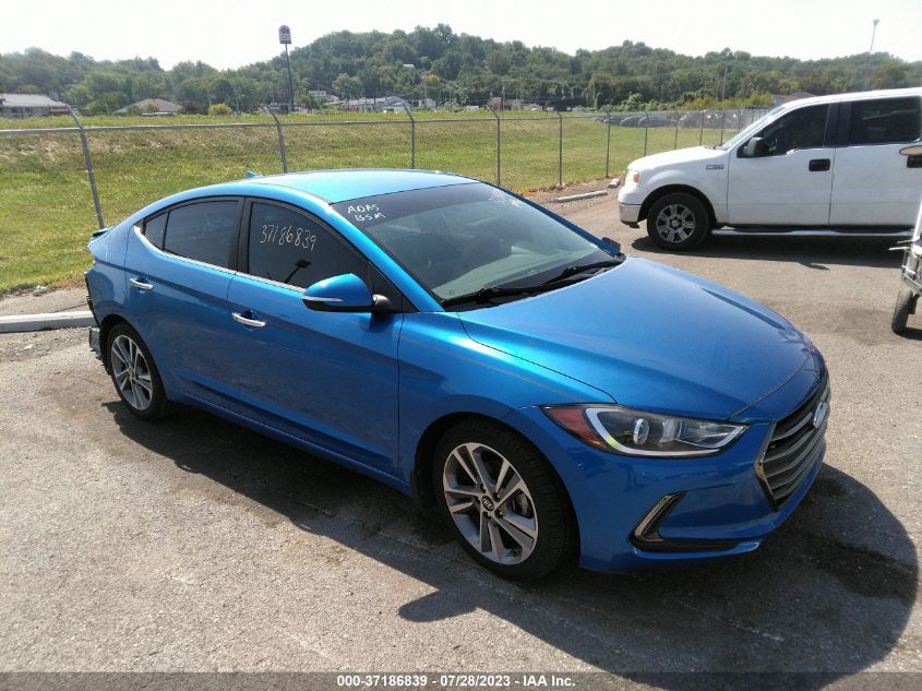 HYUNDAI ELANTRA 2017 5npd84lf8hh014311