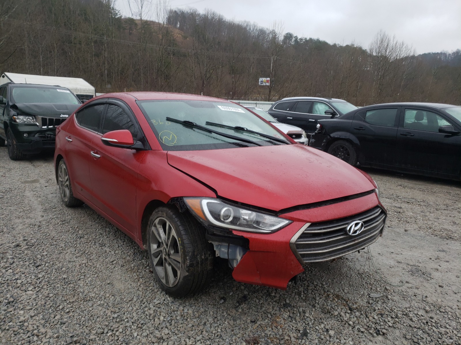 HYUNDAI ELANTRA SE 2017 5npd84lf8hh026300