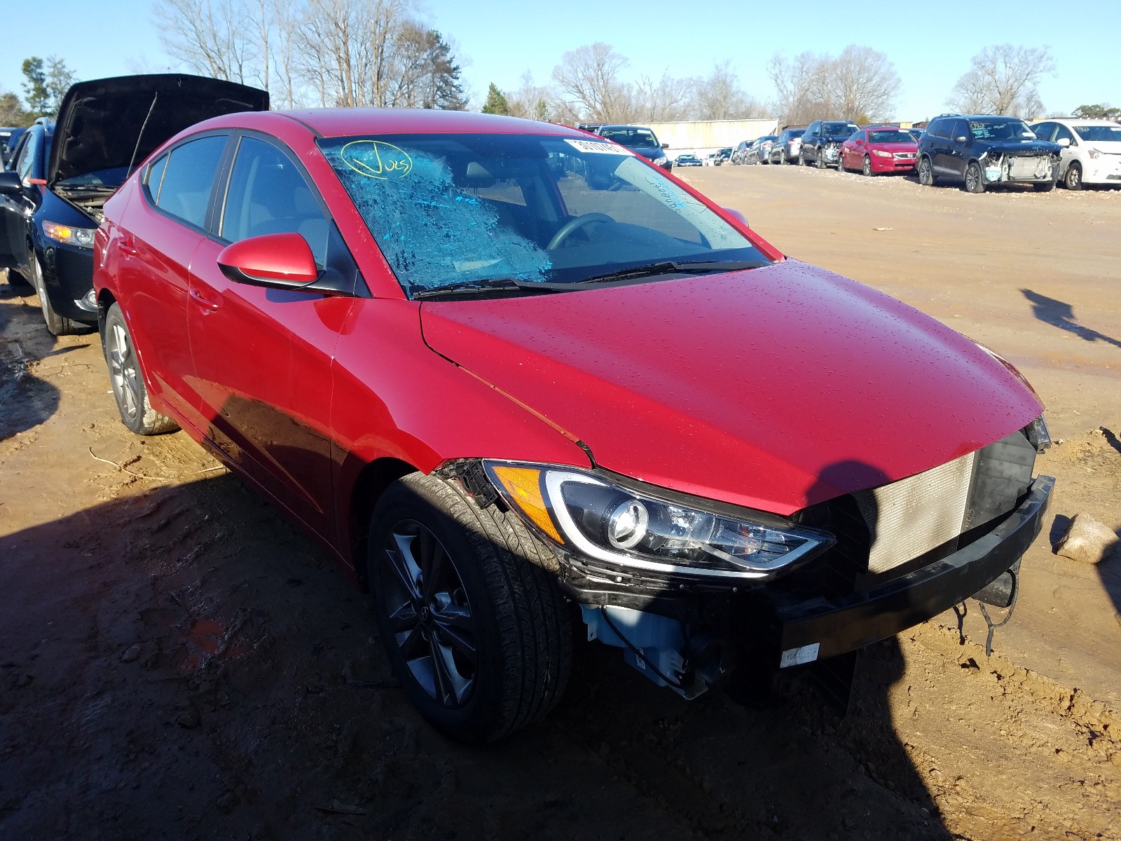 HYUNDAI ELANTRA SE 2017 5npd84lf8hh039080