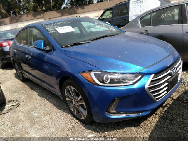 HYUNDAI ELANTRA 2017 5npd84lf8hh070541