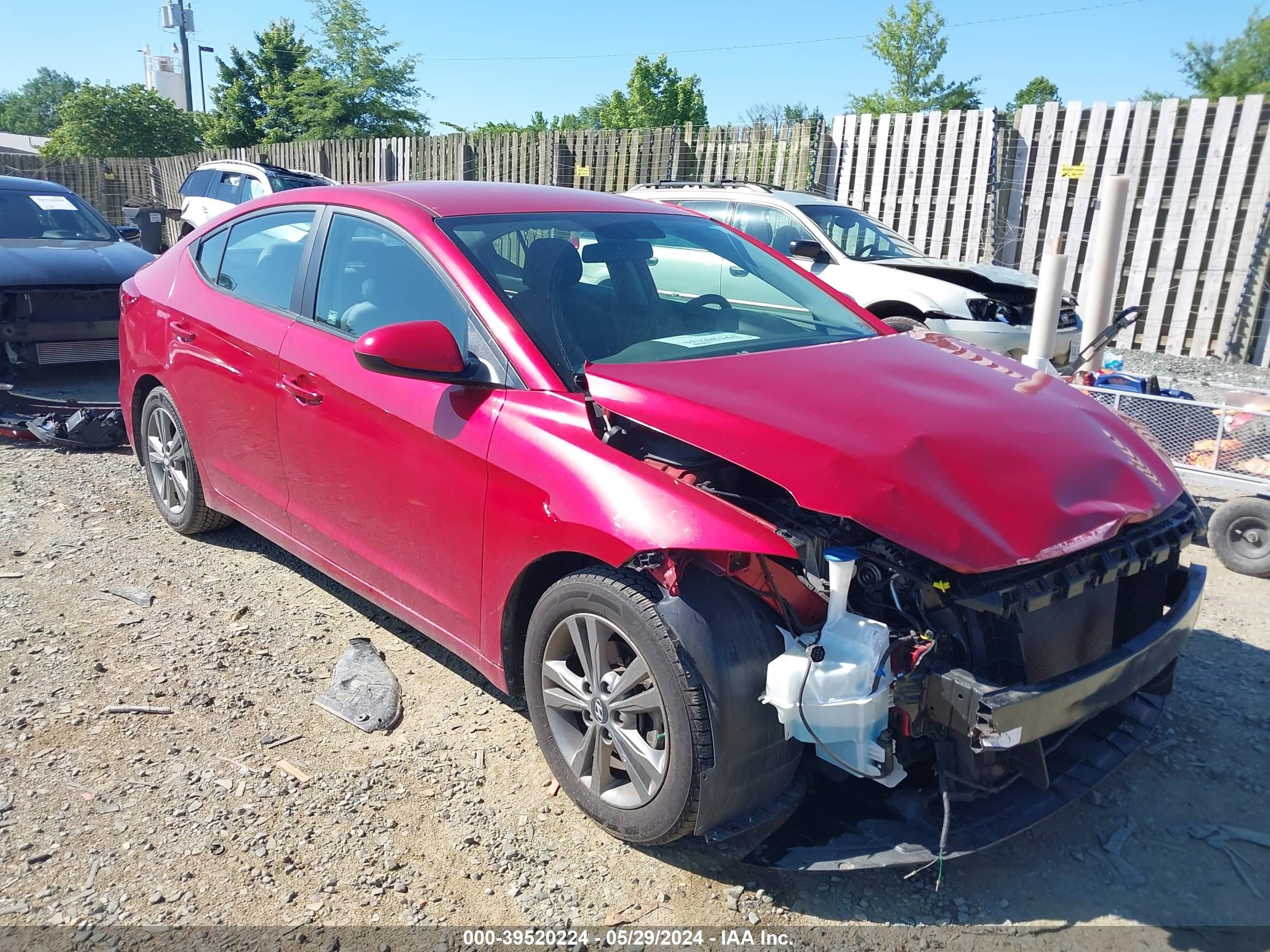 HYUNDAI ELANTRA 2017 5npd84lf8hh129300