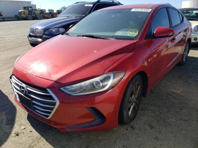 HYUNDAI ELANTRA SE 2018 5npd84lf8jh215146