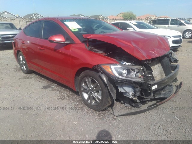 HYUNDAI ELANTRA 2018 5npd84lf8jh221593