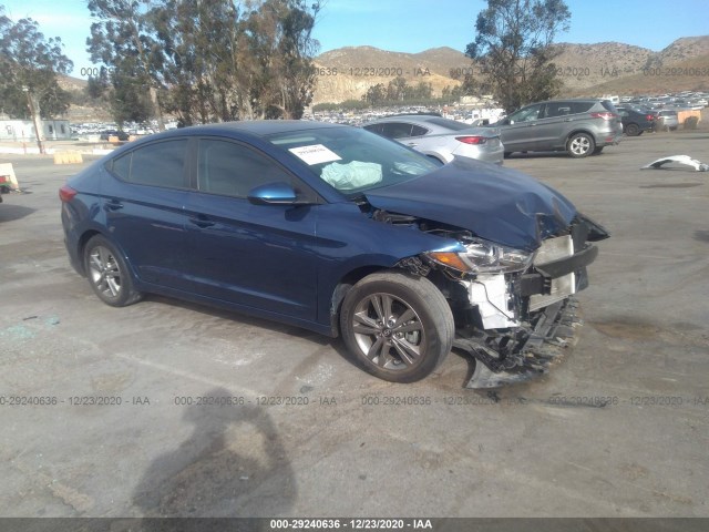 HYUNDAI ELANTRA 2018 5npd84lf8jh226065