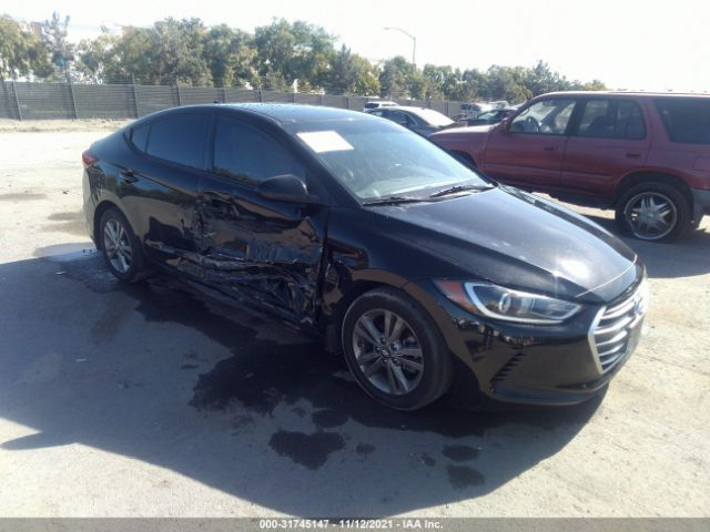 HYUNDAI ELANTRA 2018 5npd84lf8jh269286