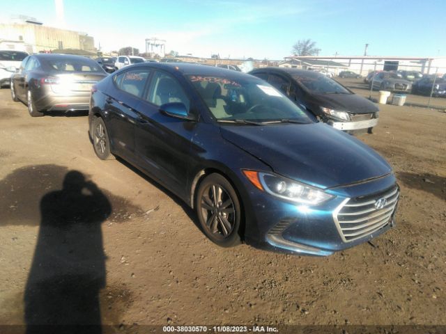 HYUNDAI ELANTRA 2018 5npd84lf8jh349011