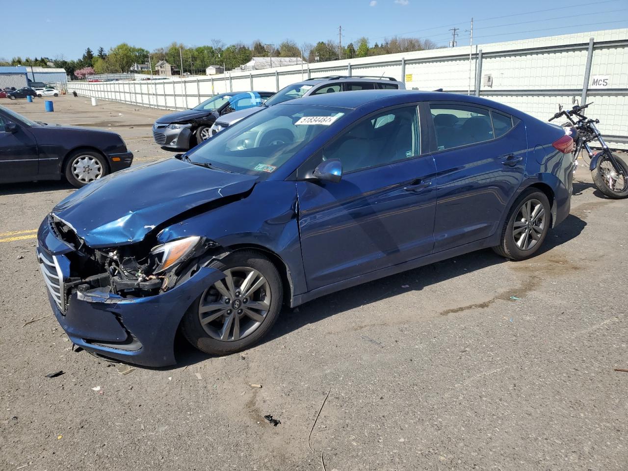 HYUNDAI ELANTRA 2018 5npd84lf8jh363295