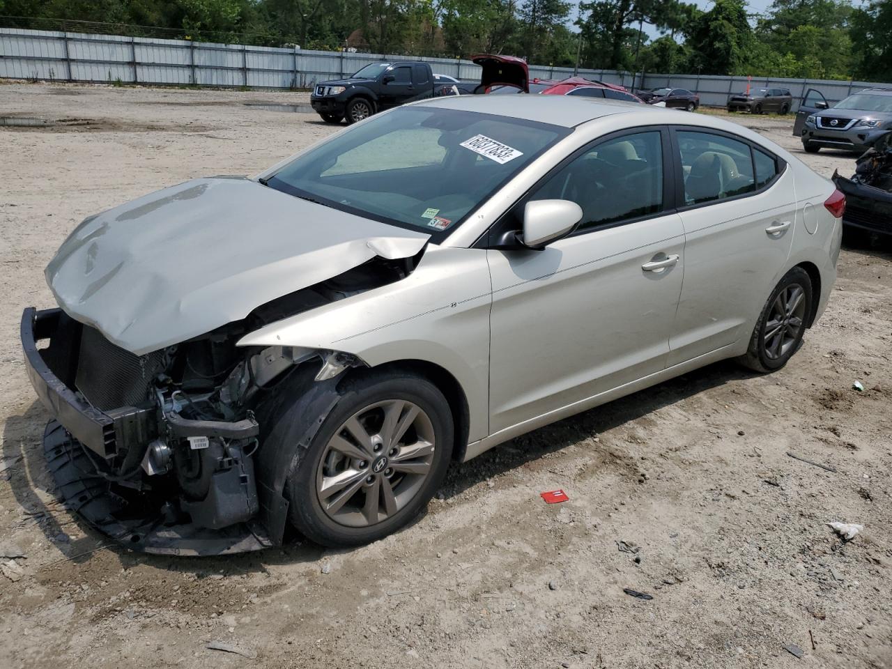 HYUNDAI ELANTRA 2018 5npd84lf8jh385636