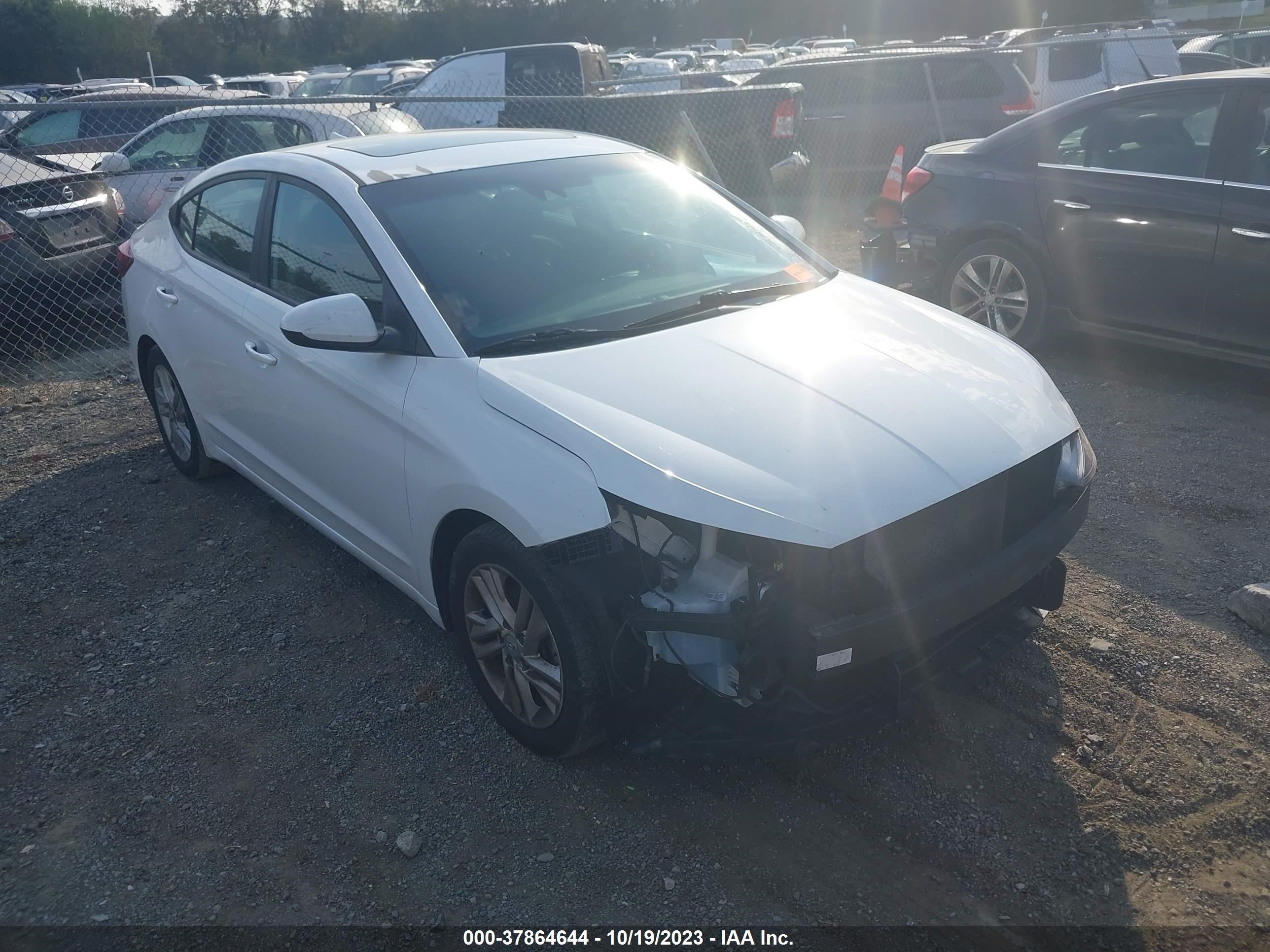 HYUNDAI ELANTRA 2019 5npd84lf8kh415669