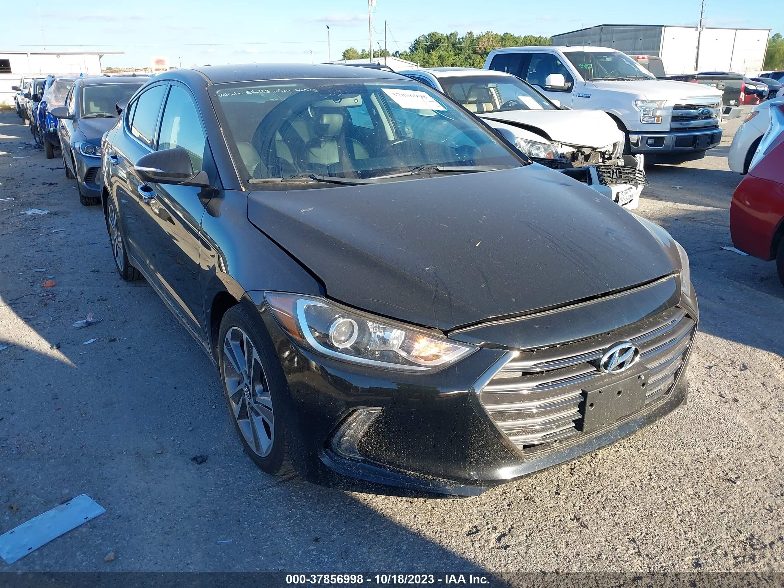 HYUNDAI ELANTRA 2017 5npd84lf9hh010882