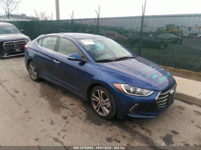 HYUNDAI ELANTRA 2017 5npd84lf9hh019176