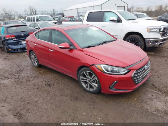 HYUNDAI ELANTRA 2017 5npd84lf9hh022188