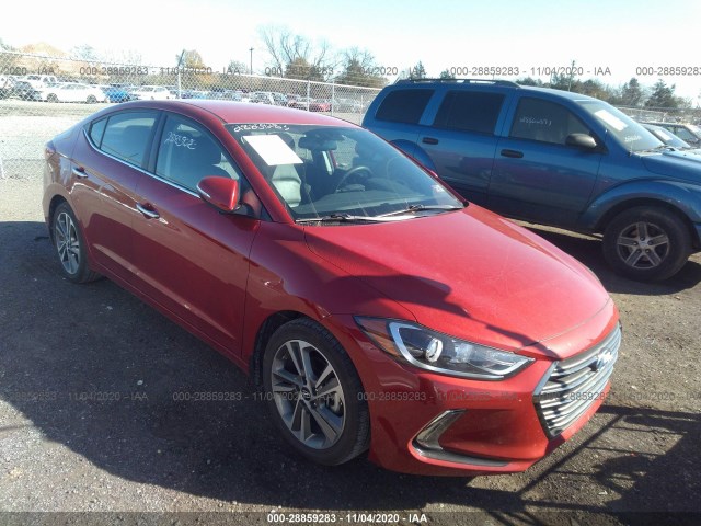 HYUNDAI ELANTRA 2017 5npd84lf9hh059466