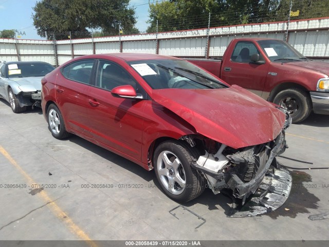 HYUNDAI ELANTRA 2017 5npd84lf9hh167361