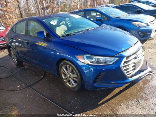 HYUNDAI ELANTRA 2018 5npd84lf9jh214443