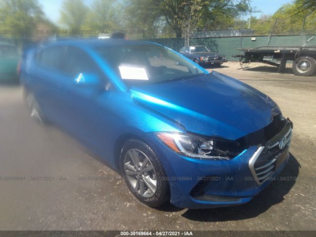 HYUNDAI ELANTRA 2018 5npd84lf9jh214975