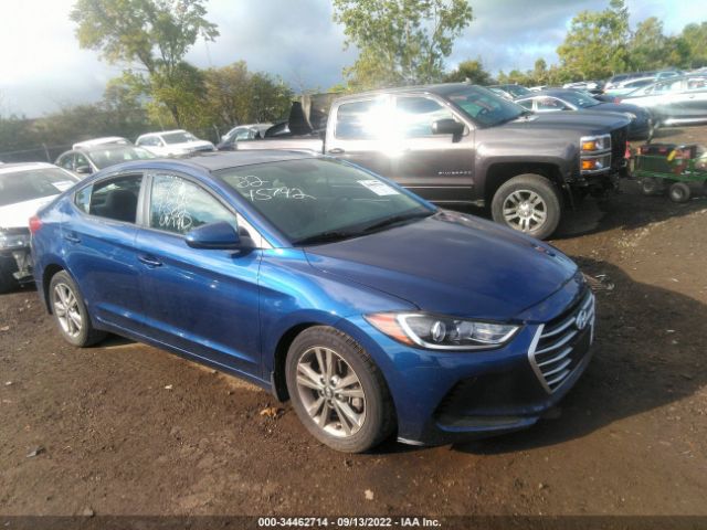 HYUNDAI ELANTRA 2018 5npd84lf9jh218332