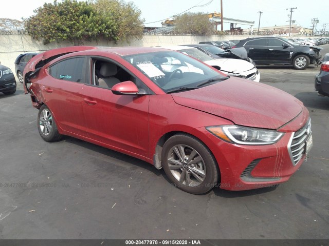 HYUNDAI ELANTRA 2018 5npd84lf9jh224017