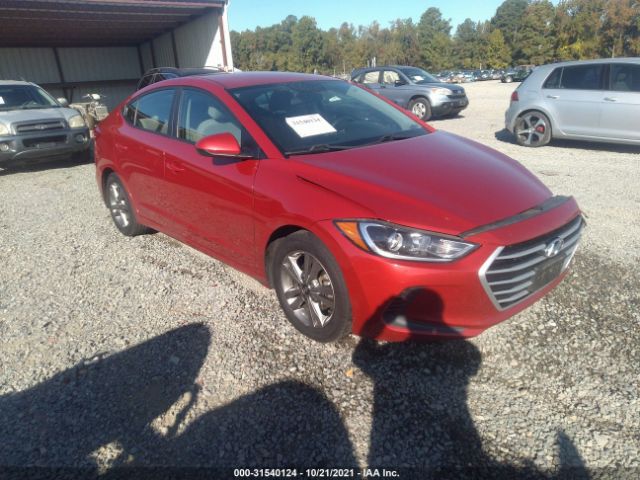 HYUNDAI ELANTRA 2018 5npd84lf9jh224602