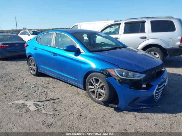 HYUNDAI ELANTRA 2018 5npd84lf9jh235356