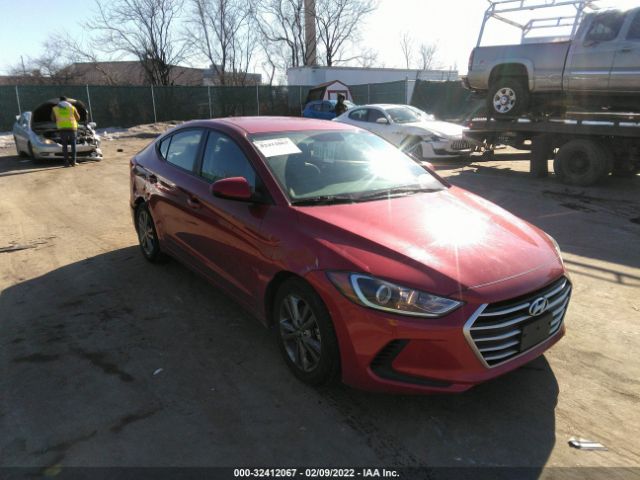 HYUNDAI ELANTRA 2018 5npd84lf9jh237057