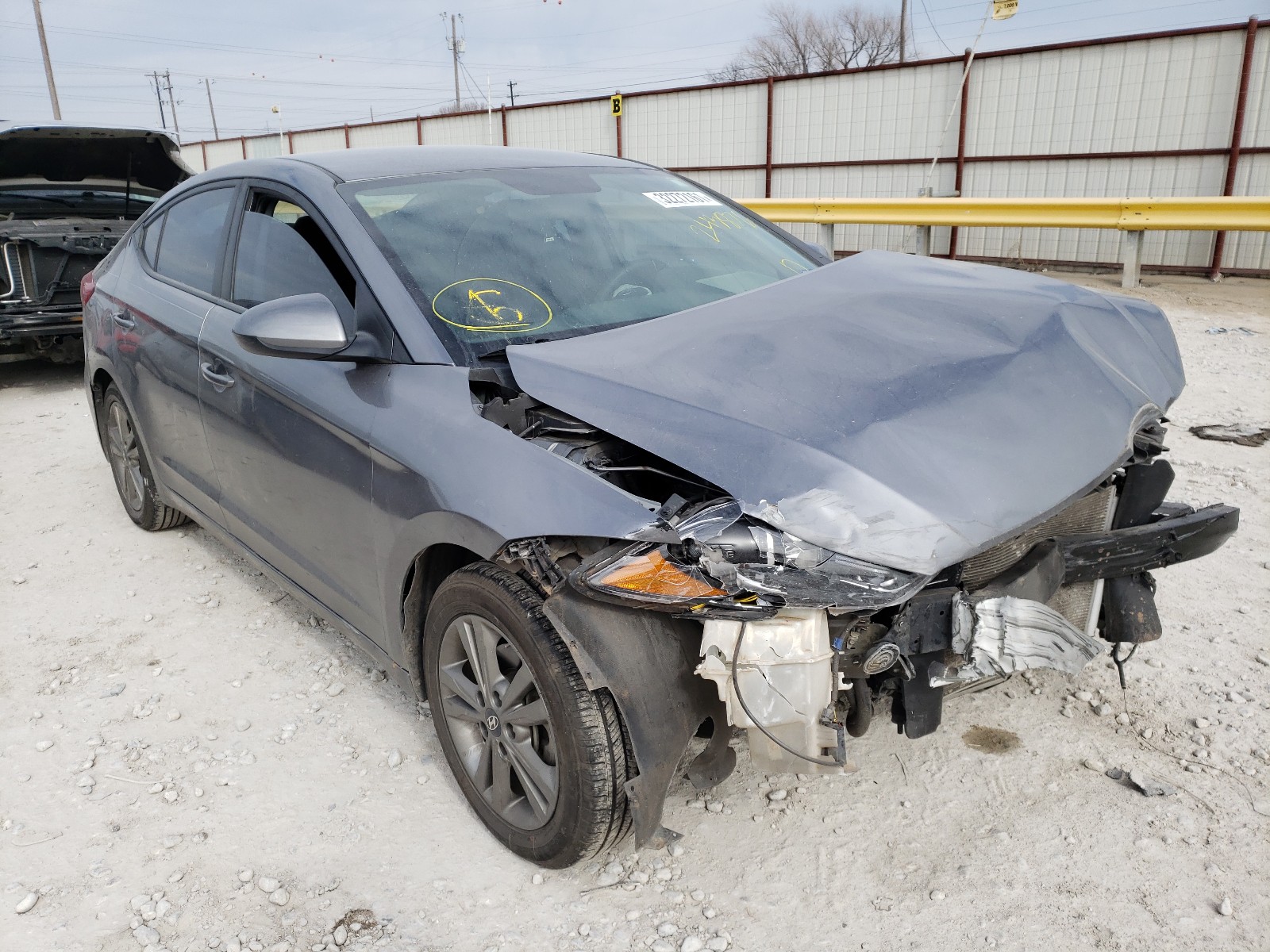 HYUNDAI ELANTRA SE 2018 5npd84lf9jh243876