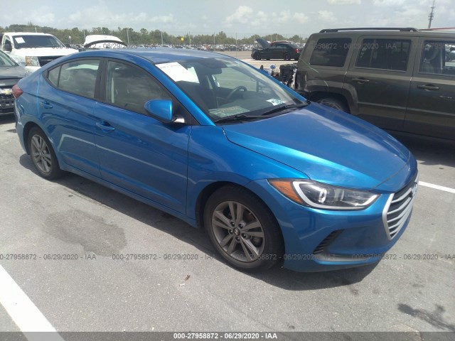 HYUNDAI ELANTRA 2018 5npd84lf9jh246633