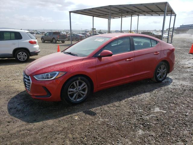 HYUNDAI ELANTRA SE 2018 5npd84lf9jh266784