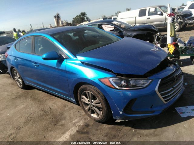 HYUNDAI ELANTRA 2018 5npd84lf9jh268132