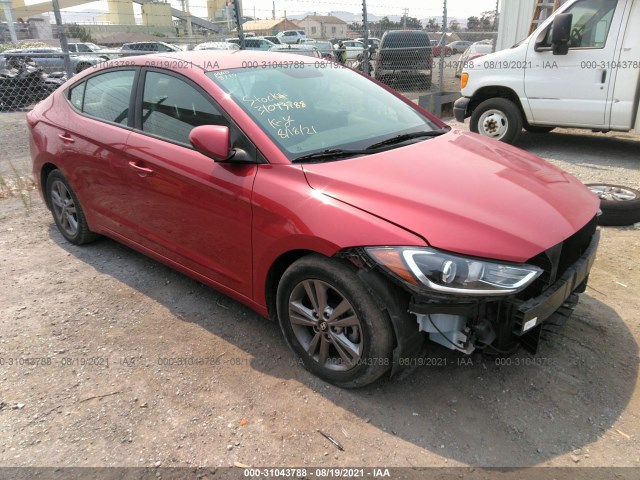 HYUNDAI ELANTRA 2018 5npd84lf9jh269247