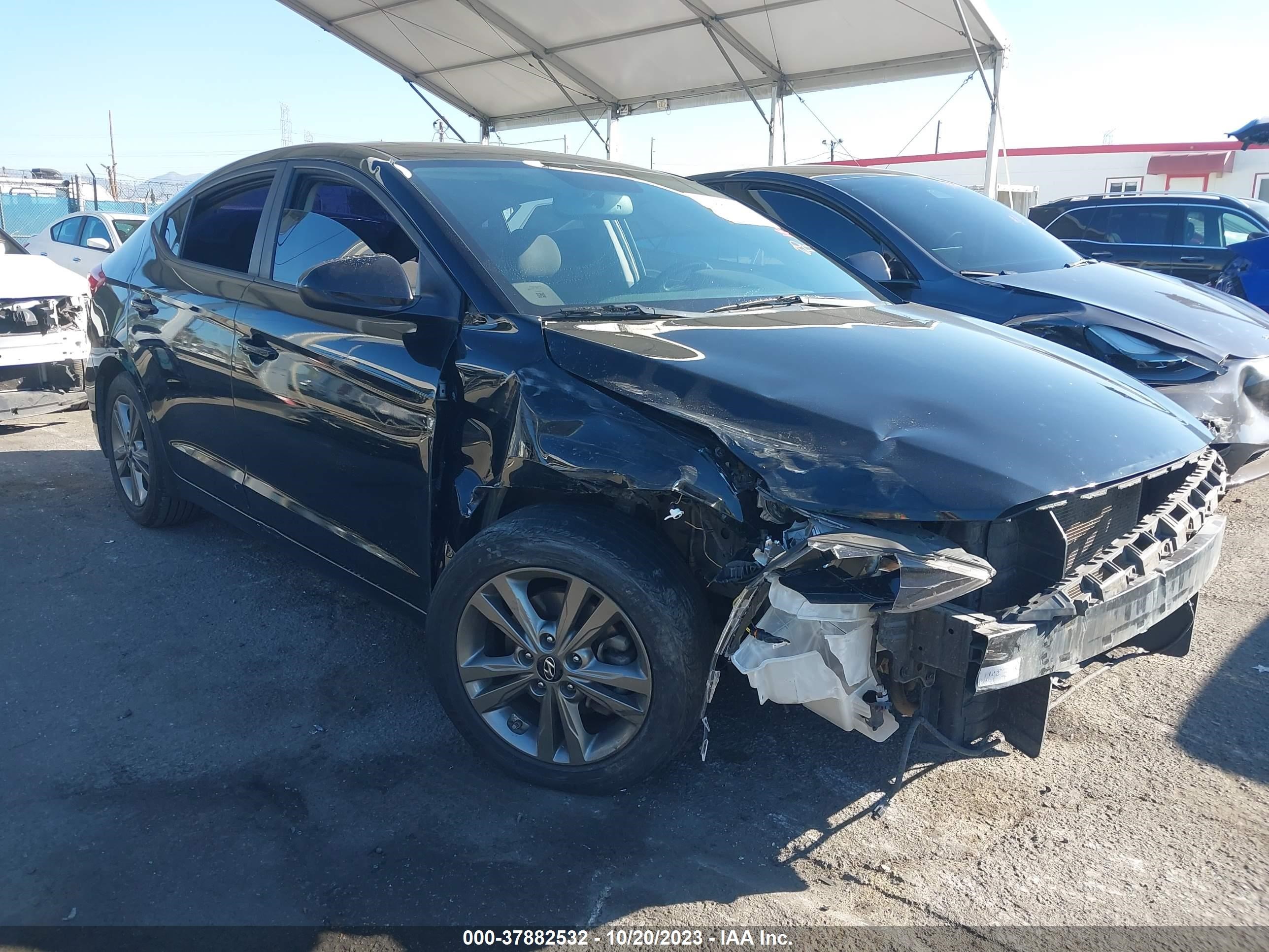 HYUNDAI ELANTRA 2018 5npd84lf9jh283441