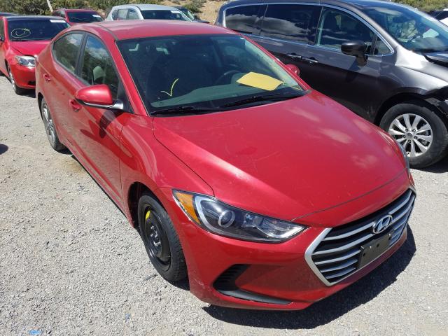 HYUNDAI ELANTRA SE 2018 5npd84lf9jh287912