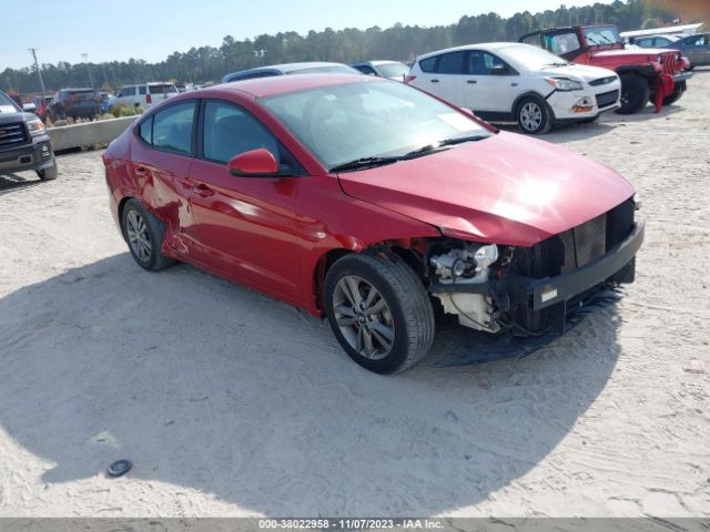 HYUNDAI ELANTRA 2018 5npd84lf9jh298117