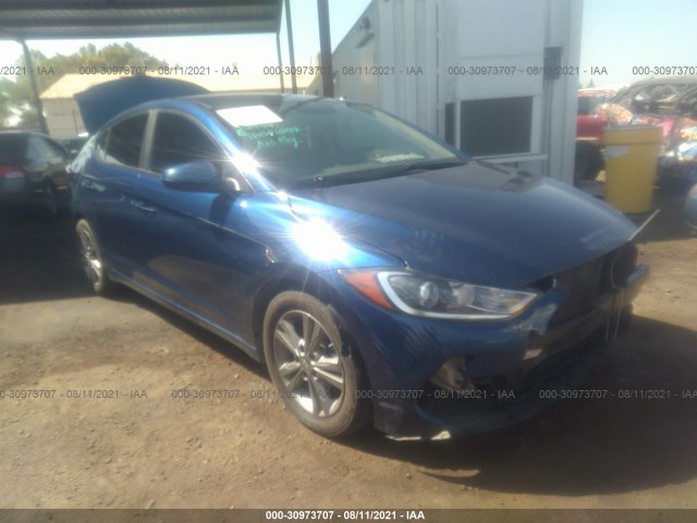 HYUNDAI ELANTRA 2018 5npd84lf9jh314509