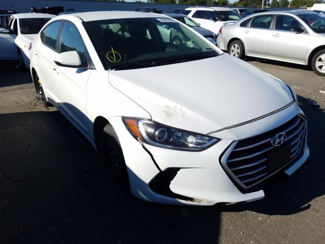 HYUNDAI ELANTRA SE 2018 5npd84lf9jh329351