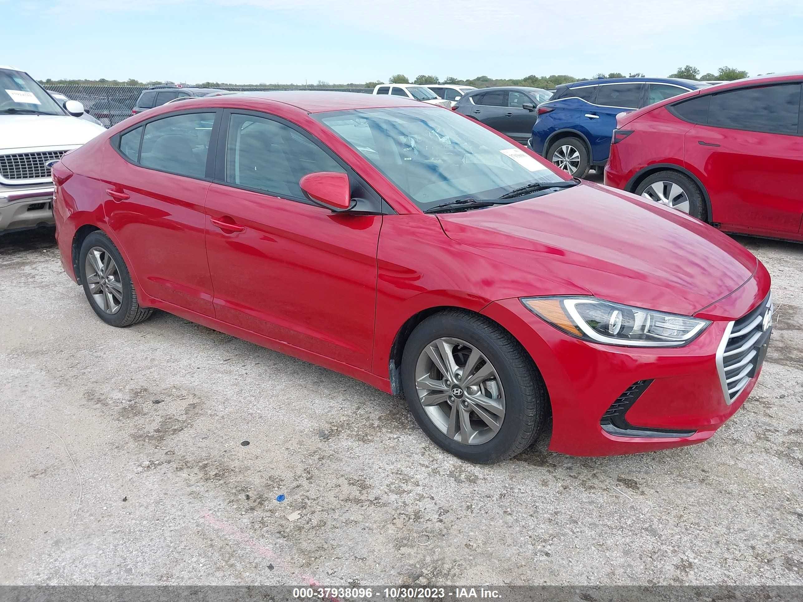 HYUNDAI ELANTRA 2018 5npd84lf9jh337238