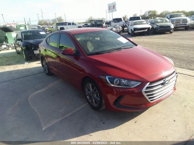 HYUNDAI ELANTRA 2018 5npd84lf9jh369994