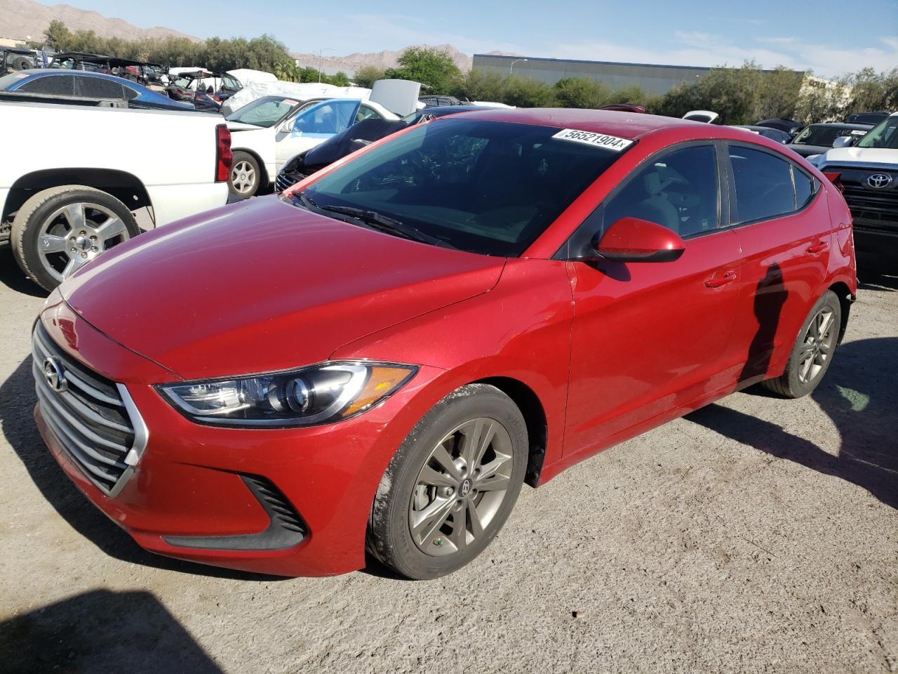 HYUNDAI ELANTRA 2018 5npd84lf9jh381059