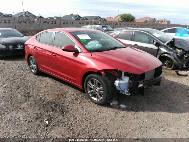 HYUNDAI ELANTRA 2018 5npd84lf9jh401326