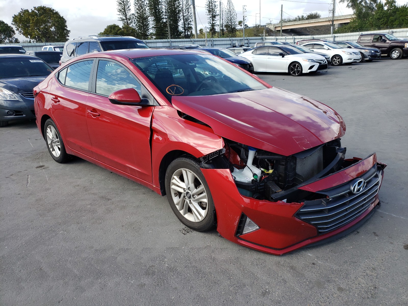 HYUNDAI ELANTRA SE 2019 5npd84lf9kh487755