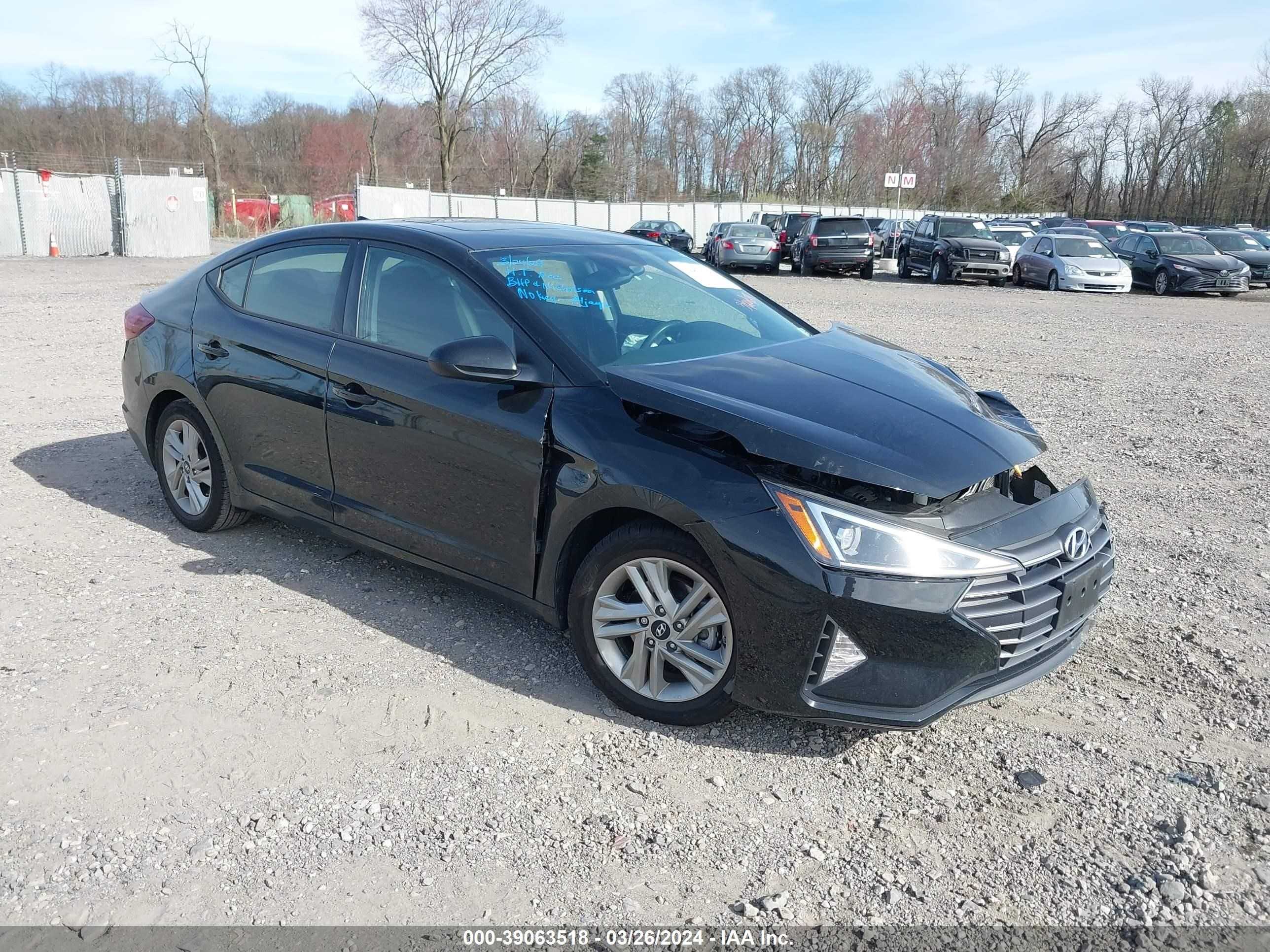 HYUNDAI ELANTRA 2020 5npd84lf9lh549656