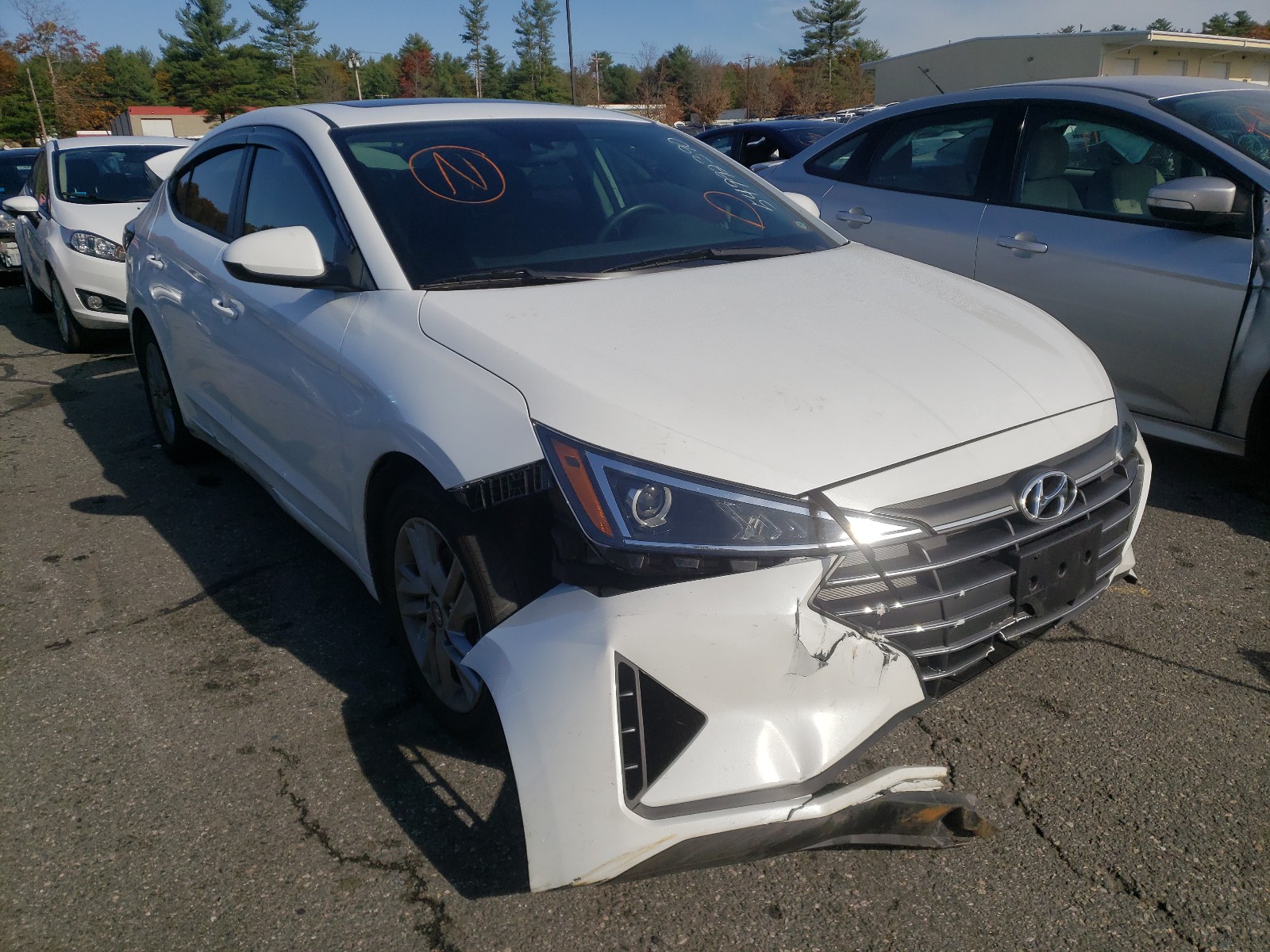 HYUNDAI ELANTRA SE 2020 5npd84lf9lh554856