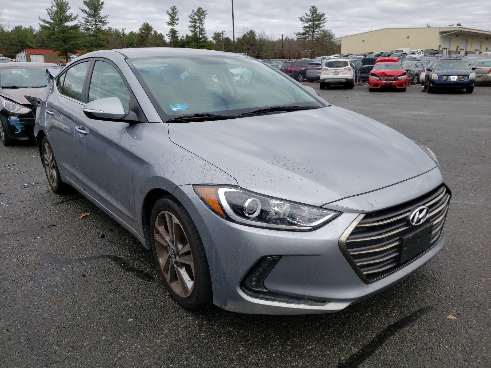 HYUNDAI ELANTRA SE 2017 5npd84lfxhh008543