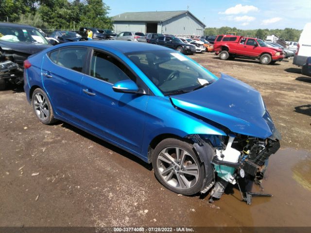 HYUNDAI ELANTRA 2017 5npd84lfxhh012852