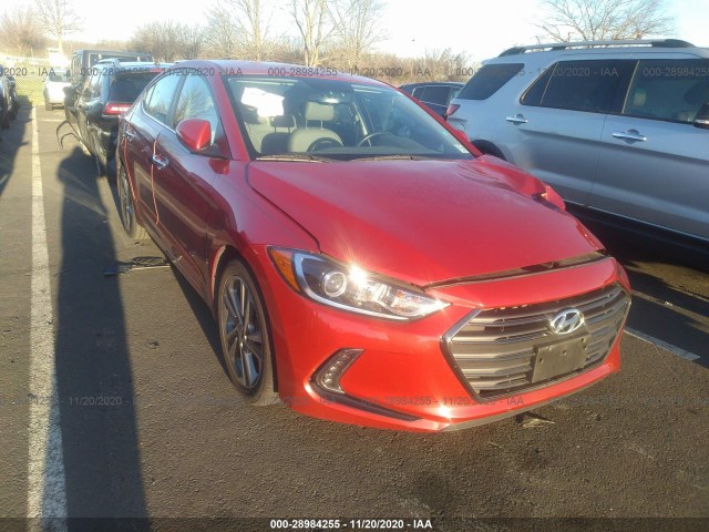 HYUNDAI ELANTRA 2017 5npd84lfxhh021261