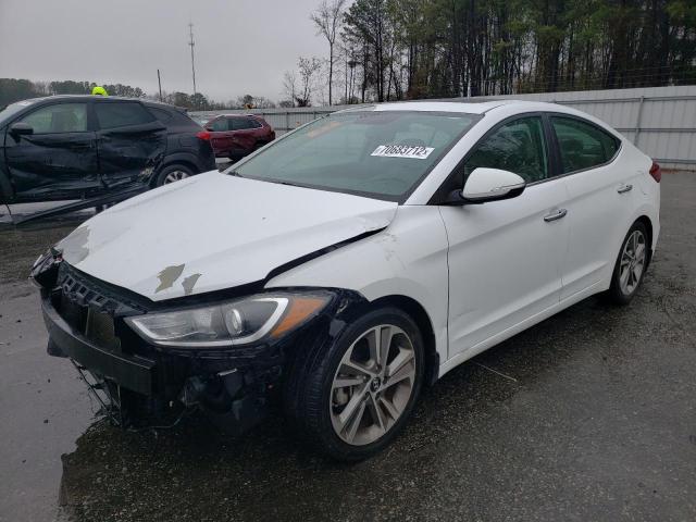 HYUNDAI ELANTRA SE 2017 5npd84lfxhh026069