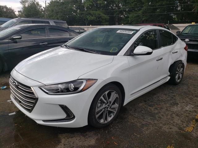 HYUNDAI ELANTRA SE 2017 5npd84lfxhh027125