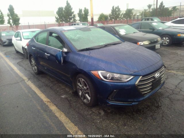 HYUNDAI ELANTRA 2017 5npd84lfxhh028310